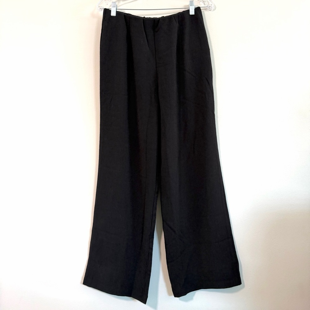 Susan Graver QVC NWT Black Wide Leg Summer
Pants Medium